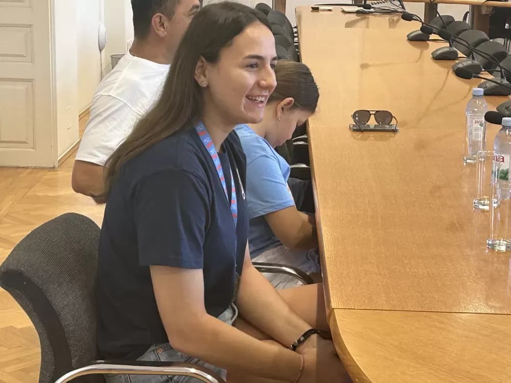 Nika Batinić svečano primljena u Gradskoj upravi nakon osvajanja europskog srebra