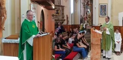 Nove župnike u Davoru i Starom Petrovom Selu biskup Ivo Martinović uveo u službu