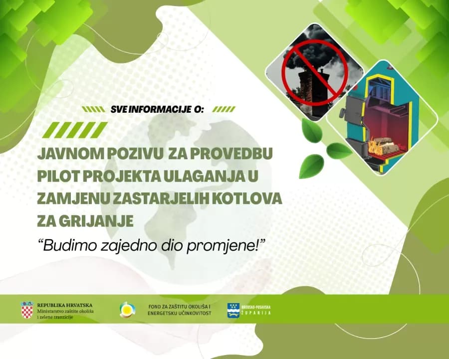 PRIJAVE NA JAVNI POZIV FONDA ZA ZAŠTITU OKOLIŠA POČINJU 2. RUJNA