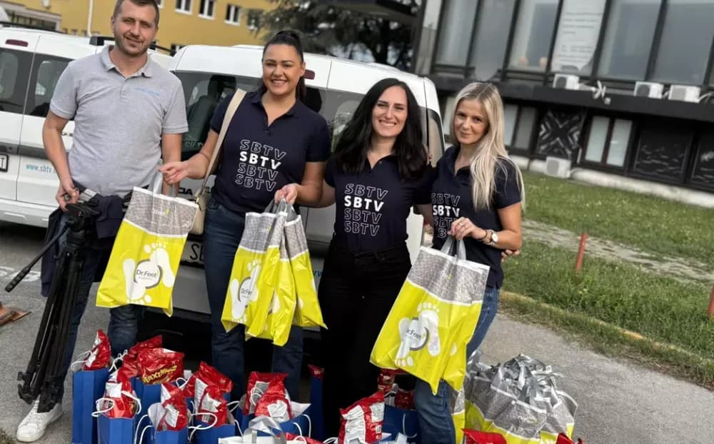 Slavonsko-brodska televizija darivala prvašiće