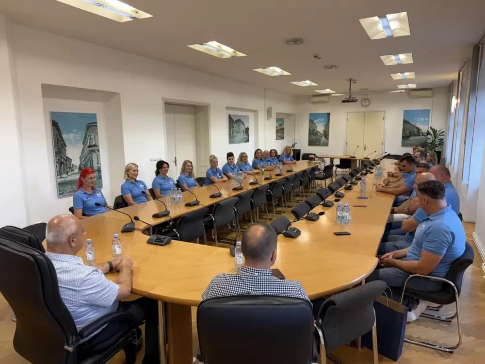Održan prijem za Udrugu lađara Marsonia u znak priznanja za sportske uspjehe