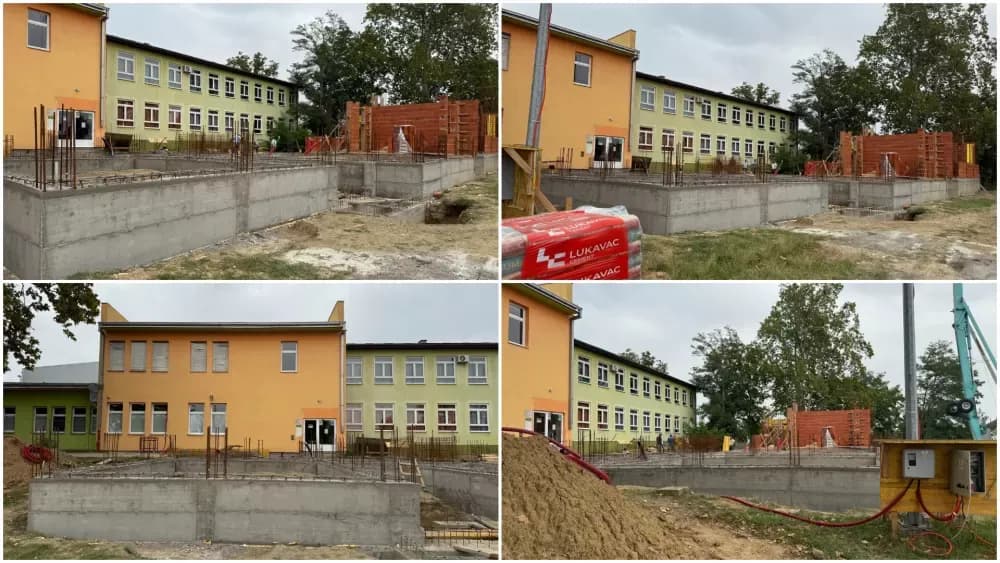 Radovi na dogradnji Osnovne škole „Đuro Pilar“ napreduju prema planu