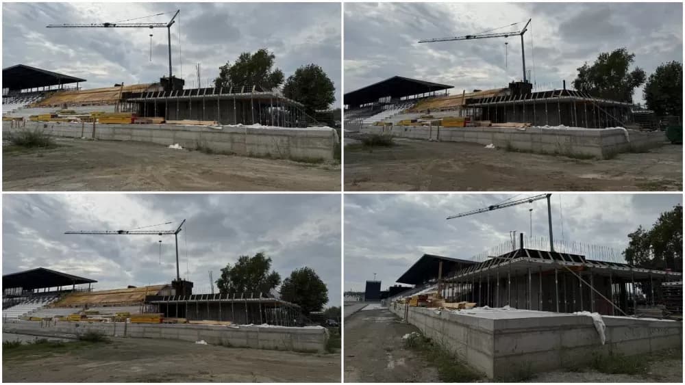 Stadion kraj Save: Gradnja južne tribine napreduje prema planu