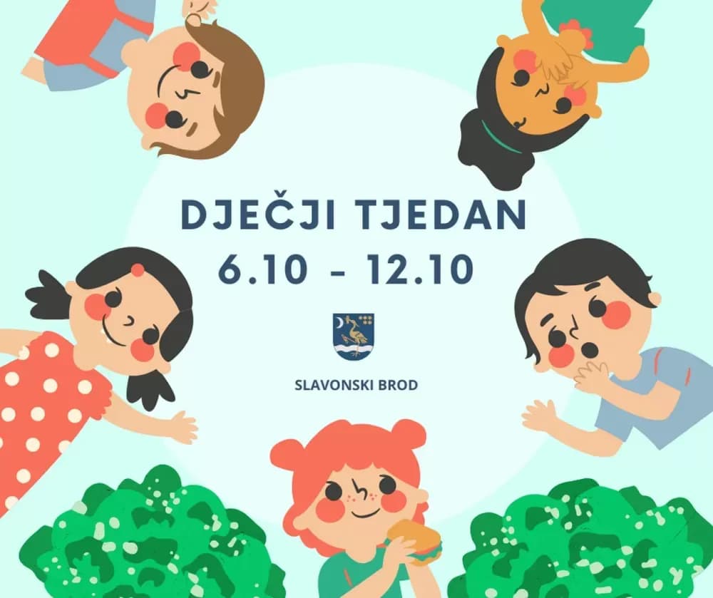 Mali Brođani u velikom slavlju: Počinje Dječji tjedan!