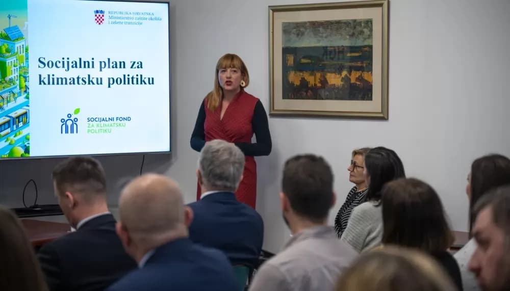 Ministrica Vučković u Slavonskom Brodu – Održana panel rasprava na temu Socijalnog fonda za klimatsku politiku