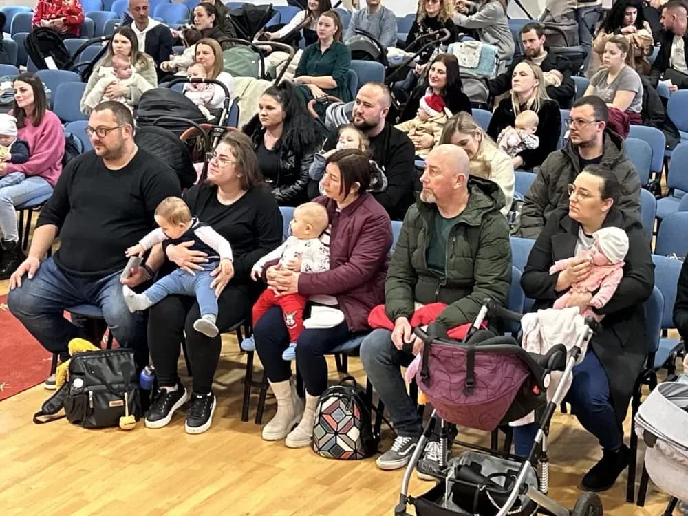 Upriličen prijem za bebe rođene u 2025. godini