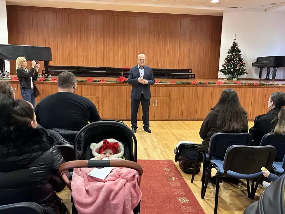 Upriličen prijem za bebe rođene u 2025. godini