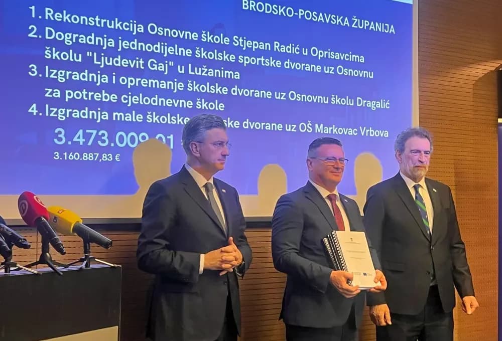 Nova ulaganja u obrazovanje: Četiri osnovne škole u Brodsko-posavskoj županiji dobivaju modernije uvjete