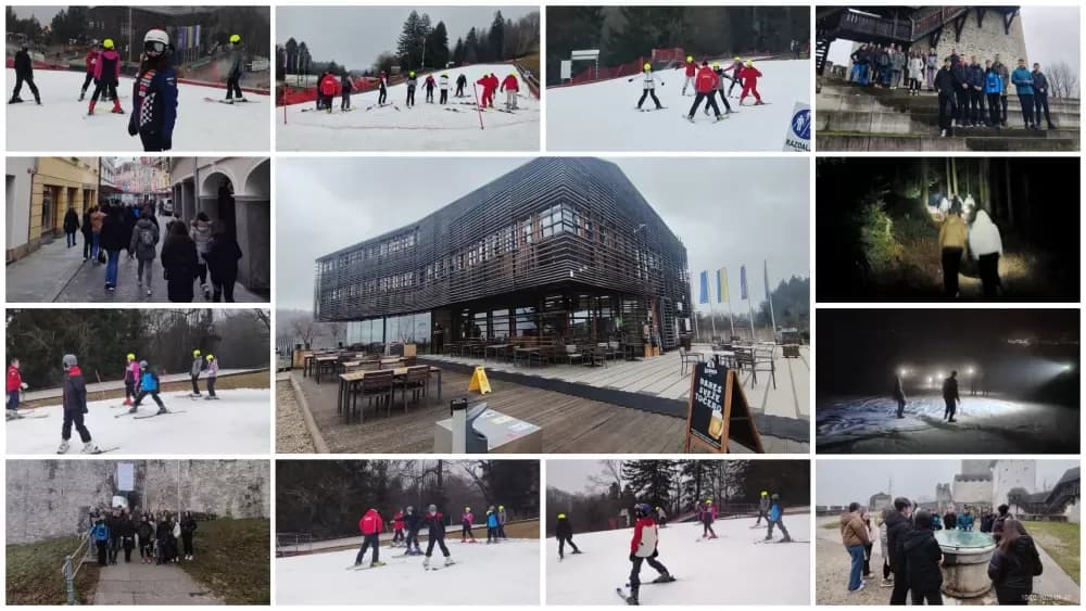 Zimsko druženje brodskih i celjskih osnovnoškolaca u Celju