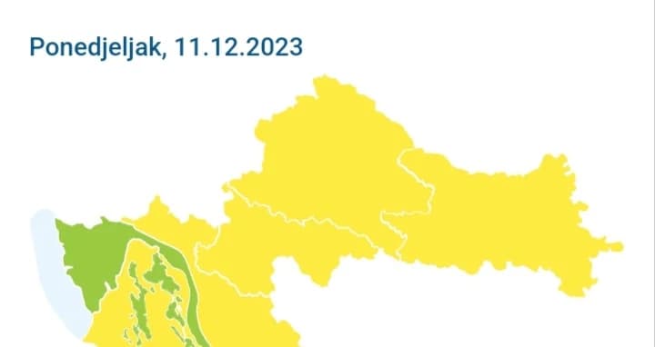 Upaljen upozorenje za brodsku regiju: Budite na oprezu...