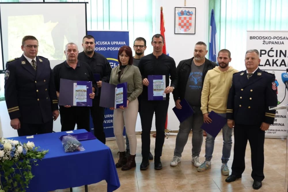 Povodom Dana policije održana središnja svečanost u Gornjoj Bebrini