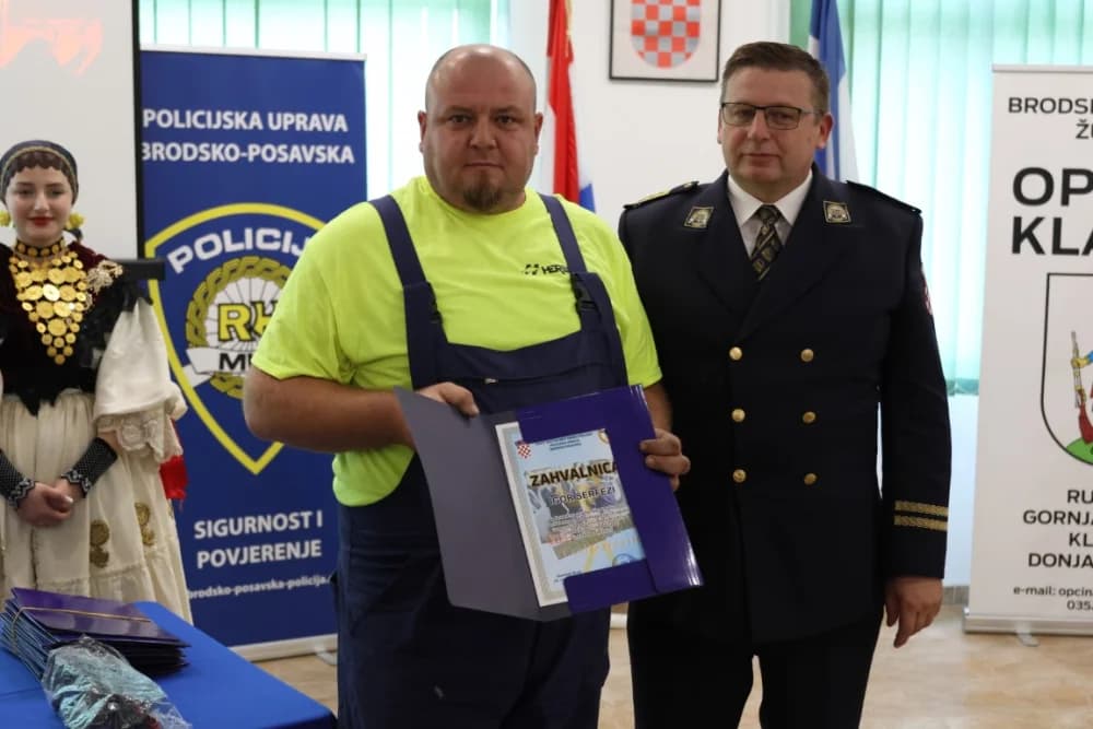 Povodom Dana policije održana središnja svečanost u Gornjoj Bebrini