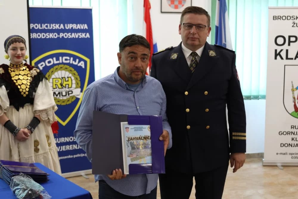 Povodom Dana policije održana središnja svečanost u Gornjoj Bebrini