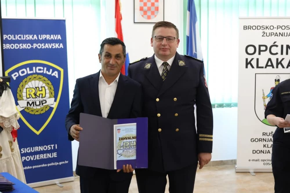 Povodom Dana policije održana središnja svečanost u Gornjoj Bebrini