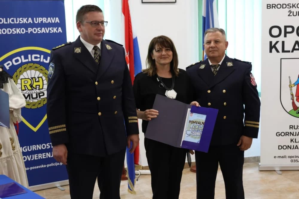 Povodom Dana policije održana središnja svečanost u Gornjoj Bebrini