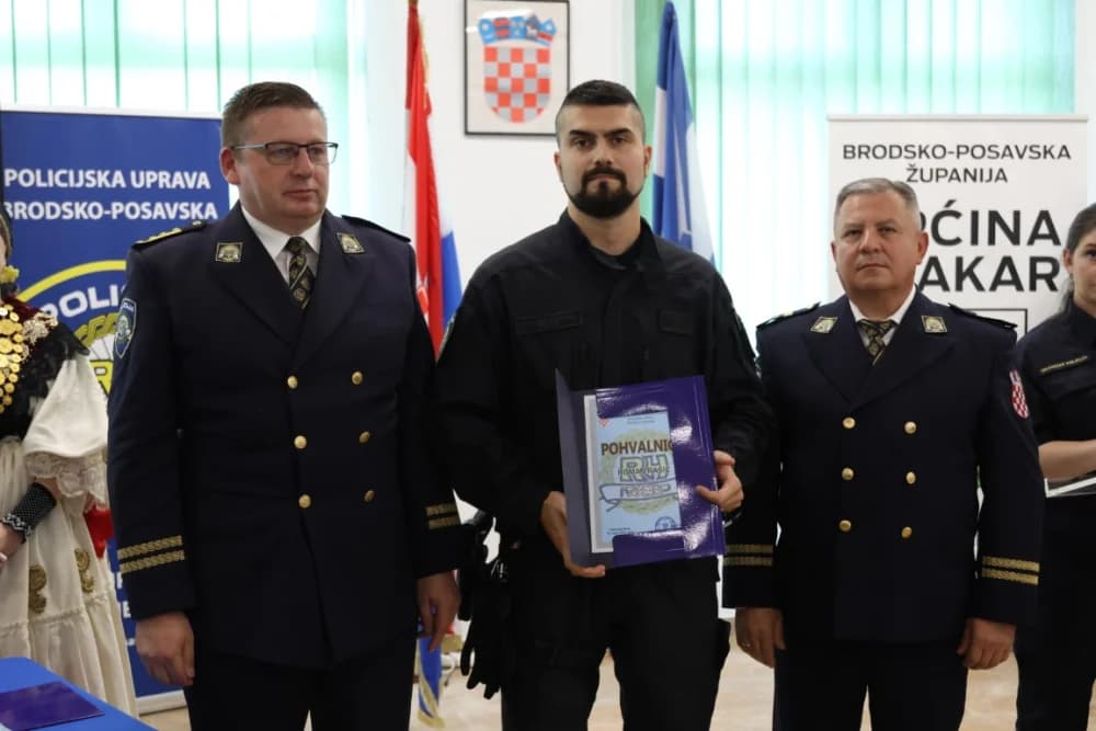 Povodom Dana policije održana središnja svečanost u Gornjoj Bebrini