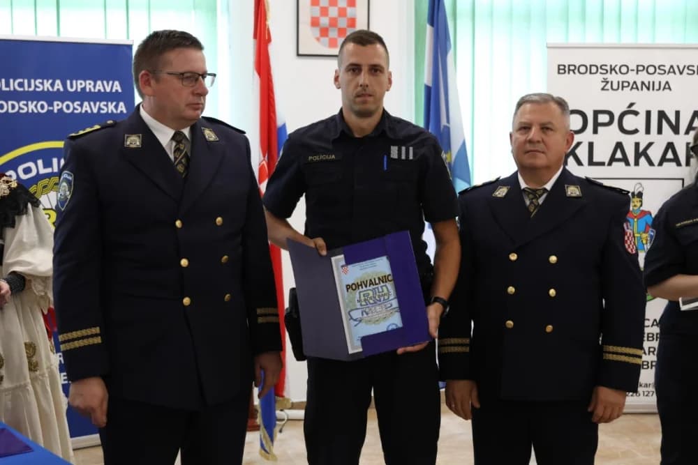Povodom Dana policije održana središnja svečanost u Gornjoj Bebrini