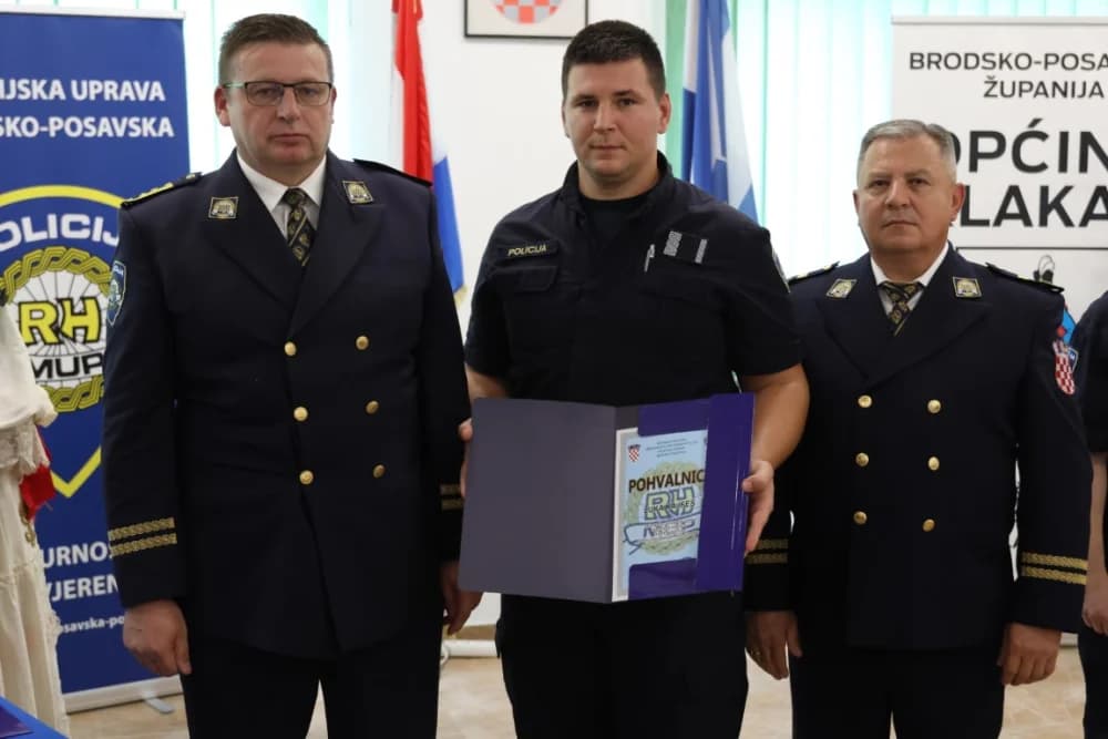 Povodom Dana policije održana središnja svečanost u Gornjoj Bebrini