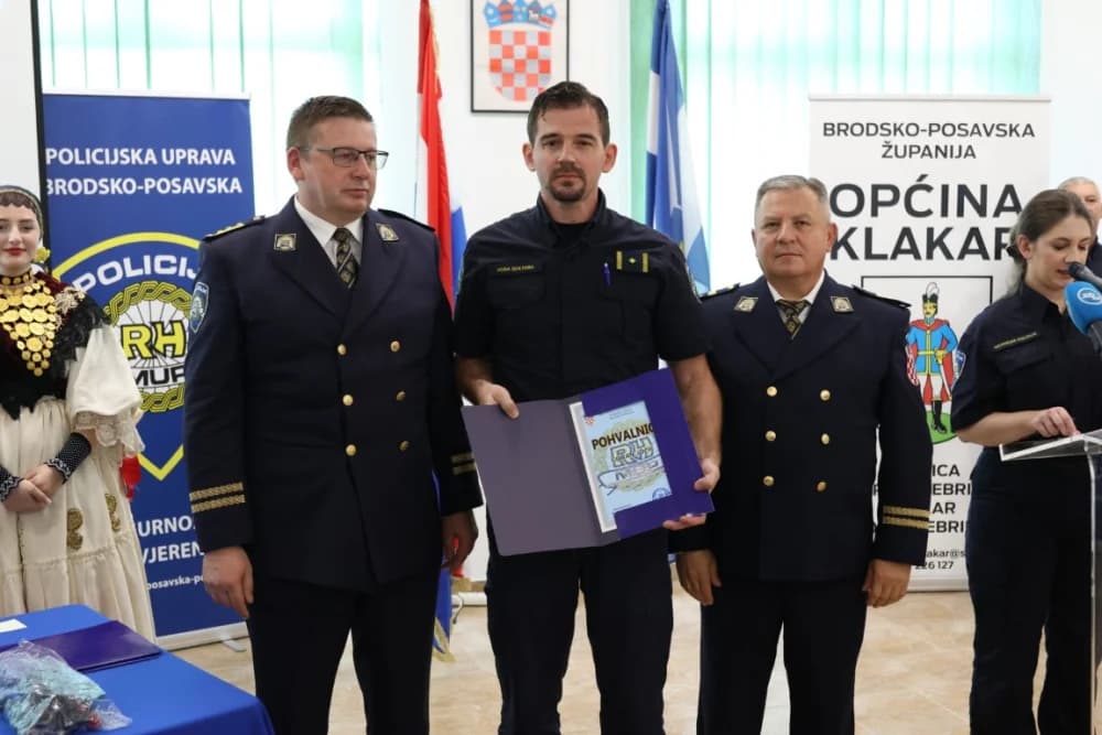 Povodom Dana policije održana središnja svečanost u Gornjoj Bebrini