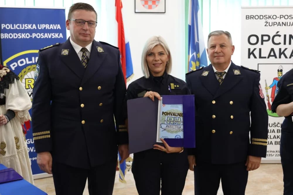Povodom Dana policije održana središnja svečanost u Gornjoj Bebrini