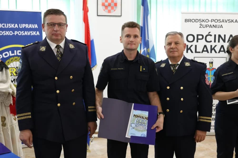 Povodom Dana policije održana središnja svečanost u Gornjoj Bebrini
