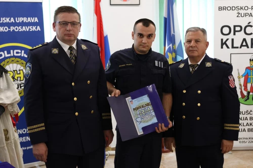 Povodom Dana policije održana središnja svečanost u Gornjoj Bebrini