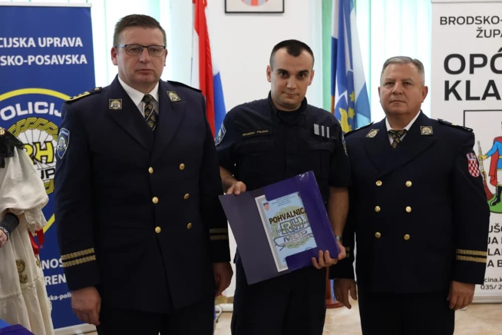 Povodom Dana policije održana središnja svečanost u Gornjoj Bebrini