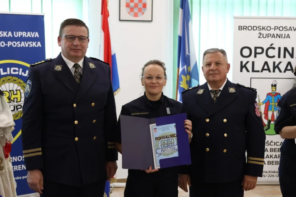 Povodom Dana policije održana središnja svečanost u Gornjoj Bebrini