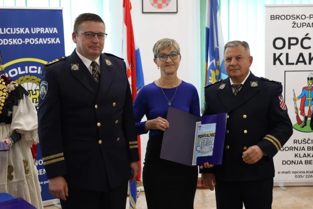 Povodom Dana policije održana središnja svečanost u Gornjoj Bebrini