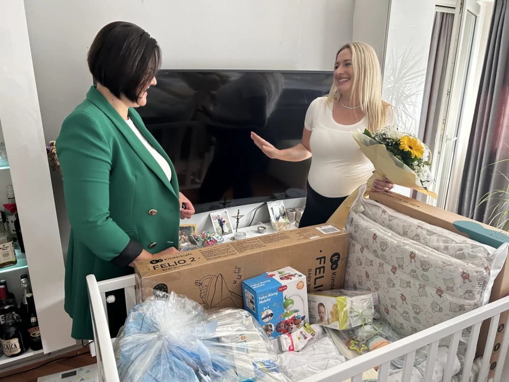 Nasmiješena lica budućih roditelja potvrdila da Grad uspješno provodi demografske mjere