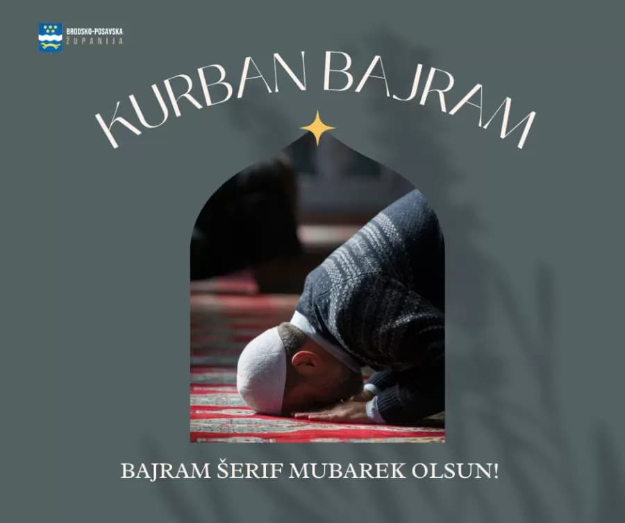 Župan Marušić uputio čestitku stanovnicima islamske vjeroispovijesti povodom Kurban Bajram