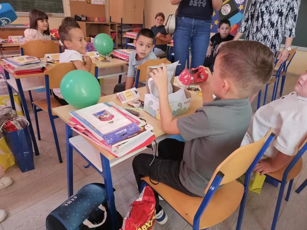 Slavonsko-brodska televizija darivala prvašiće