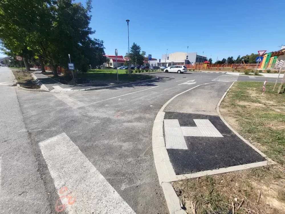 Modernizirana pješačka staza u Ulici Jurja Križanića