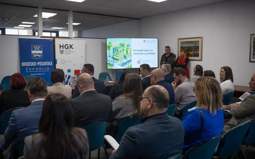 Ministrica Vučković u Slavonskom Brodu – Održana panel rasprava na temu Socijalnog fonda za klimatsku politiku