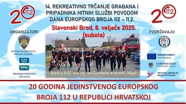 Program obilježavanja Dana europskog broja 112 u Slavonskom Brodu