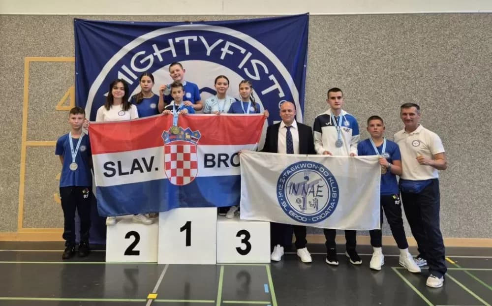 Veliki uspjeh brodskih taekwondaša u Švicarskoj – čak 14 medalja na međunarodnom turniru