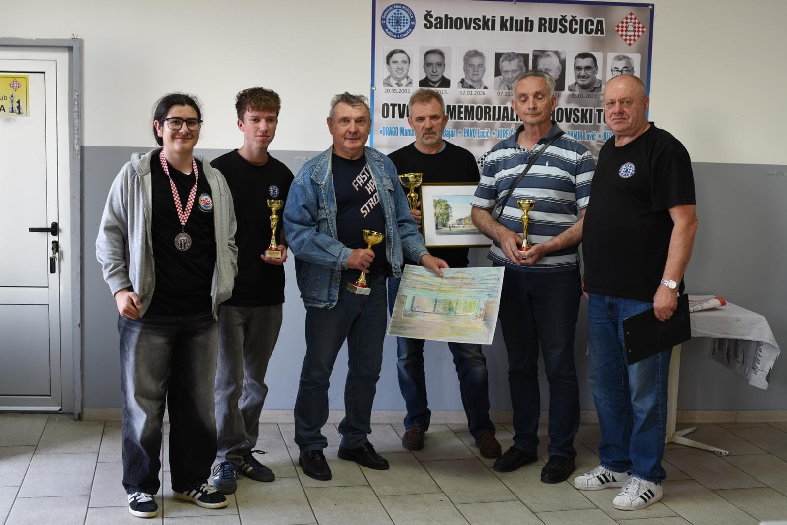 Ruščica čuva uspomenu na svoje šahiste kroz tradicionalni memorijal